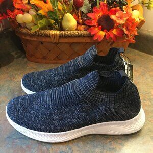 Members Only Light Weight Cross Trainer Cushioned Sole Epic 04 Navy Knit- NWT 9M